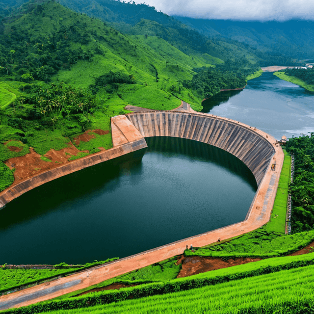 Banasura Sagar Dam in Wayanad